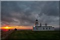 NH7455 : Sunrise at Chanonry Point lighthouse by Greg Fitchett