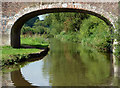 Canal at Andre Mills Bridge near Stone, Staffordshire