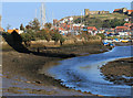 The tidal River Esk