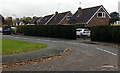 Hedges and houses, Castle Crescent, Chirk