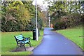 Path near Gun Knowe Loch, Tweedbank