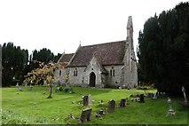 SY7794 : St. Edward's church, Athelhampton, Dorset by Derek Voller