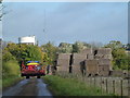 Tractor on Hoghill Drove south of Haddenham