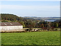 Derwent Reservoir from road south of Rope Farm