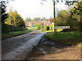 Road (Sandy Bank) approaching Northallerton