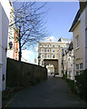 East on Kynance Mews east, Knightsbridge