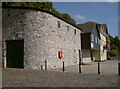 Quayside boathouse