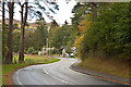 Western exit from Newtonmore