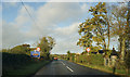 Entering Coldingham on the A1107