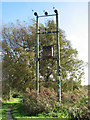 Electricity transformer by Horse Fen Mill Cottage