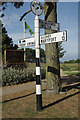 Signpost at Silloth