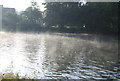 Early morning mists on the River Thames