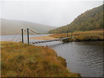 NC6127 : Bridge over the outflow from Loch a' Bhealaich by John Ferguson