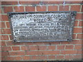 Old bridge sign on Portsmouth Road, Cobham