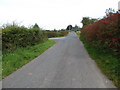 Shaughan Road approaching the junction with an unnamed road