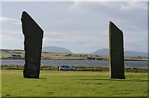 HY3012 : Standing Stones at Stenness, Orkney by Andrew Tryon
