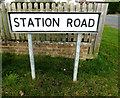 Roadsign on Station Road