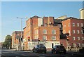 Buildings on Derby Road, Nottingham