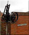 Old machinery, Snuff Court, Devizes