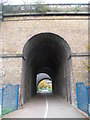 Under the railway lines at Stonebridge Park