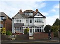 Semi-detached houses in the High Street