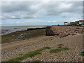 Sea defences at Hampton