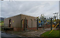 Electricity sub-station on the A924 near Kinnaird