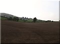 Ploughed field on the south side of the Crooked Road