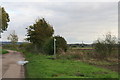 Footpath to Brant Broughton from The Clays