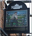 Sign for the Springfield pub, Coppull