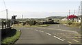 Road junction at entrance to Aberdaron