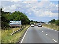 SK9318 : Northbound A1 near South Witham by David Dixon