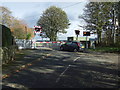 Four Lane Ends Level Crossing