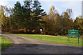 Road to Carie picnic area, Tay Forest Park