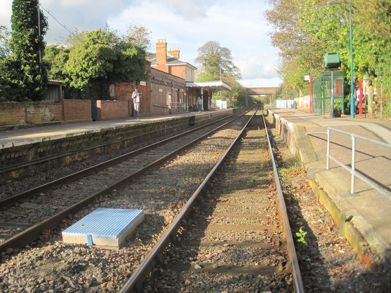 Halesworth Railway Station, Suffolk © Nigel Thompson Cc-by-sa/2.0 ...