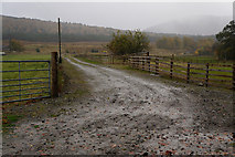 NN5556 : Farm track to East Camghouran by Ian S