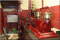 SK2625 : Claymills Victorian Pumping Station - A/B compressor engine by Chris Allen