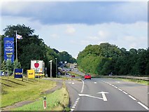SK9227 : Northbound A1, Stoke Rochford by David Dixon