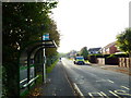 Looking along Southwick Road from Lowland Road bus stop