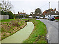 Drain by Thorndike Road, Burmarsh