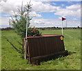 Bold Heath Horse Trials: corner on the Novice course