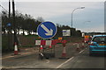 Roadworks on the A18, Mortal Ash Hill