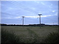 Footpath across field north of Loughborough