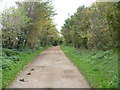 Start of bridleway