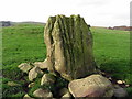 NZ0682 : East side of Standing Stone at The Poind & His Man by Andrew Curtis