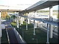 TQ0476 : Heathrow Airport : Terminal 5 - Roads by Lewis Clarke