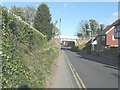 Railway bridge spanning Epple Road