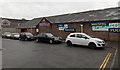 Cars outside Maesteg Swimming Pool