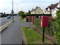 Postbox along the A5 Watling Street