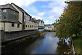 The River Greta alongside Keswick